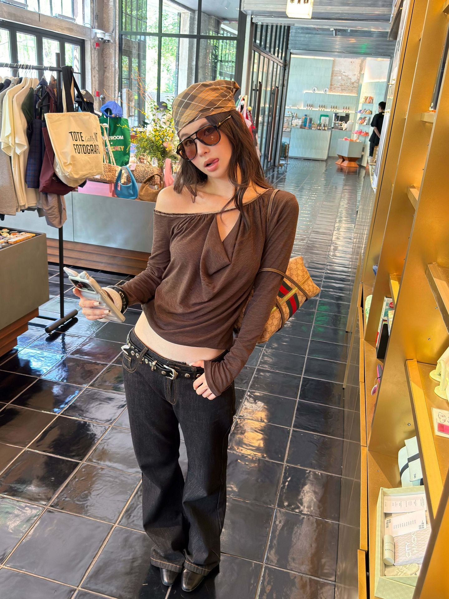 Vintage Low Rise Flare Jeans