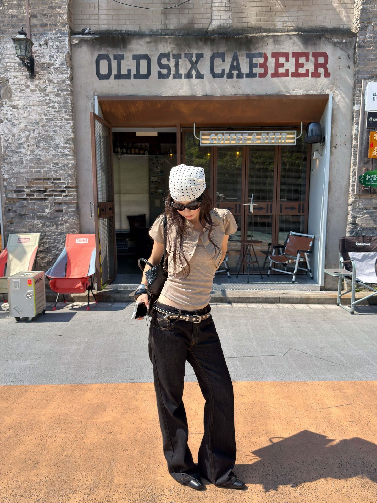 Vintage Low Rise Flare Jeans