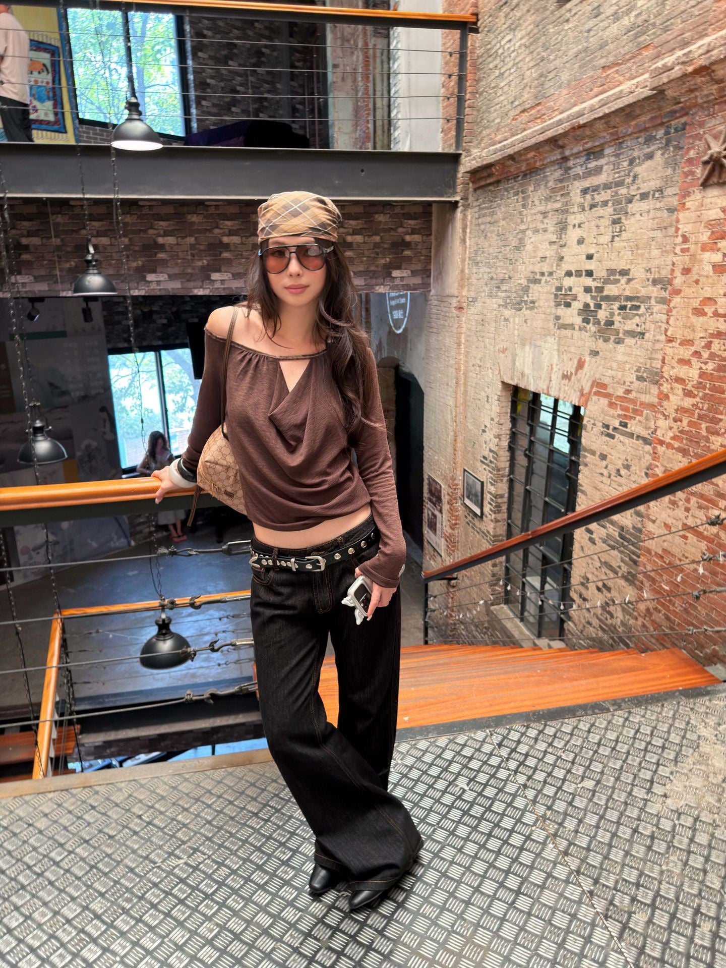 Vintage Low Rise Flare Jeans